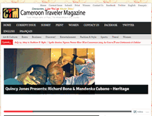 Tablet Screenshot of cameroontraveler.com
